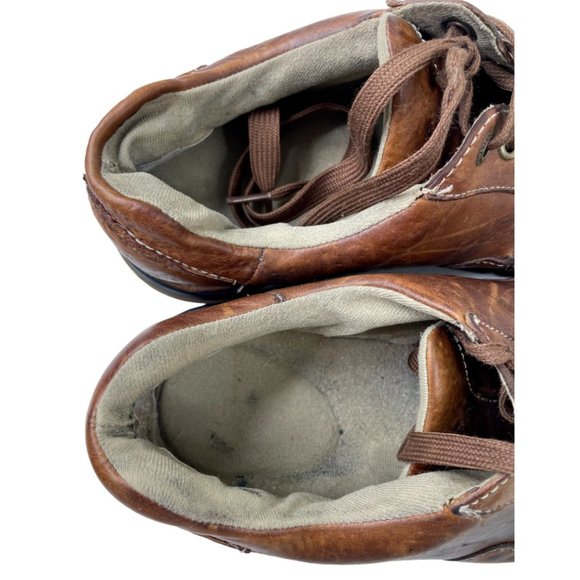 Dr. Martens Men's Brown Leather Casual Oxfords Size 10 (8B81) - Picture 4 of 7